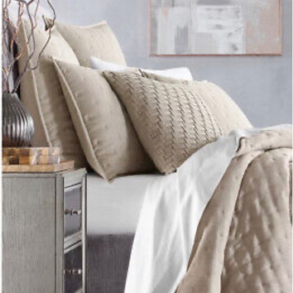 Hotel Collection Set Of 2 King Yarn Dye Shams NEW - Picture 5 of 7